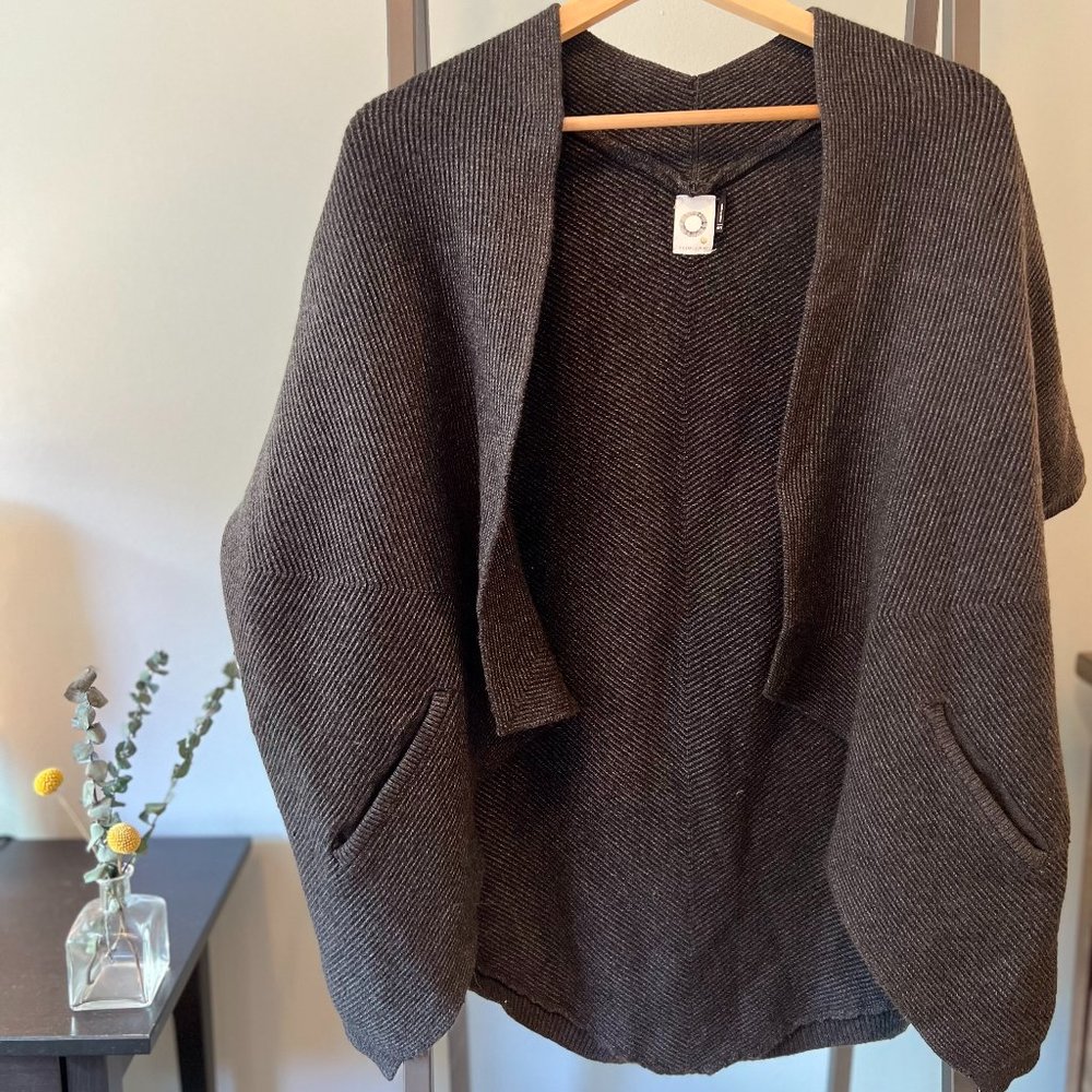 Anthropologie / Akemi + Kin Open Front Cape Sweater